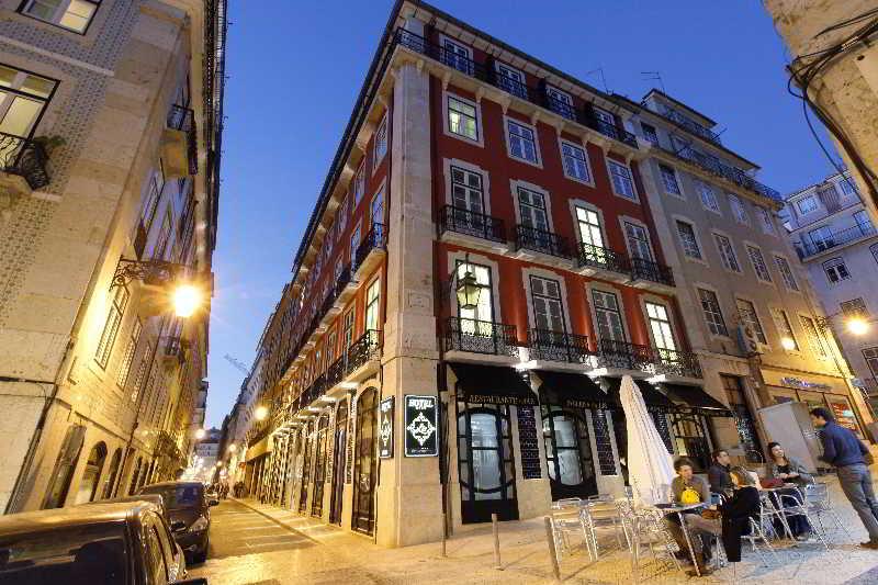 Hotel Lis Baixa Lisboa Exterior foto