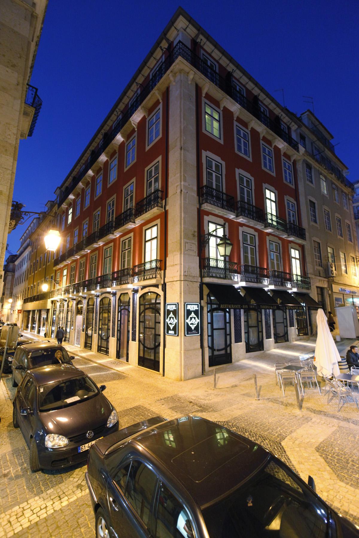 Hotel Lis Baixa Lisboa Exterior foto